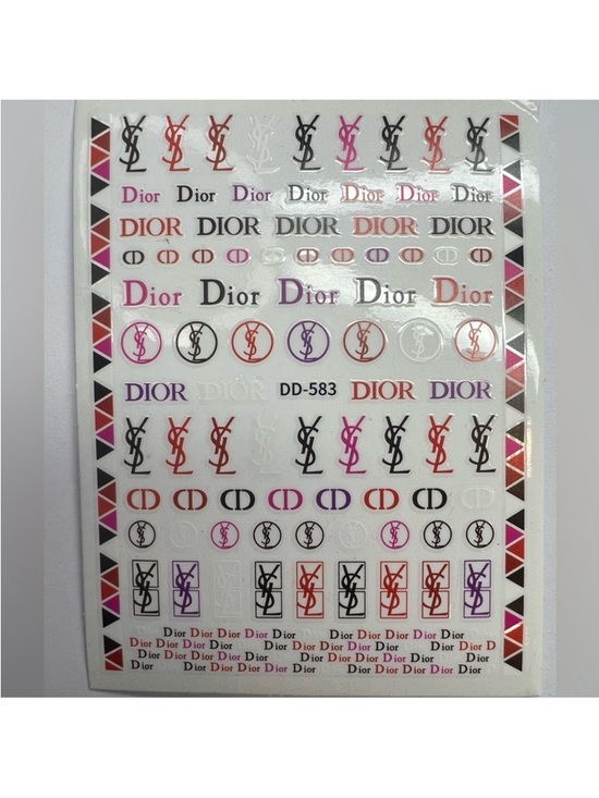 None Other - LUXURY NAIL STICKERS